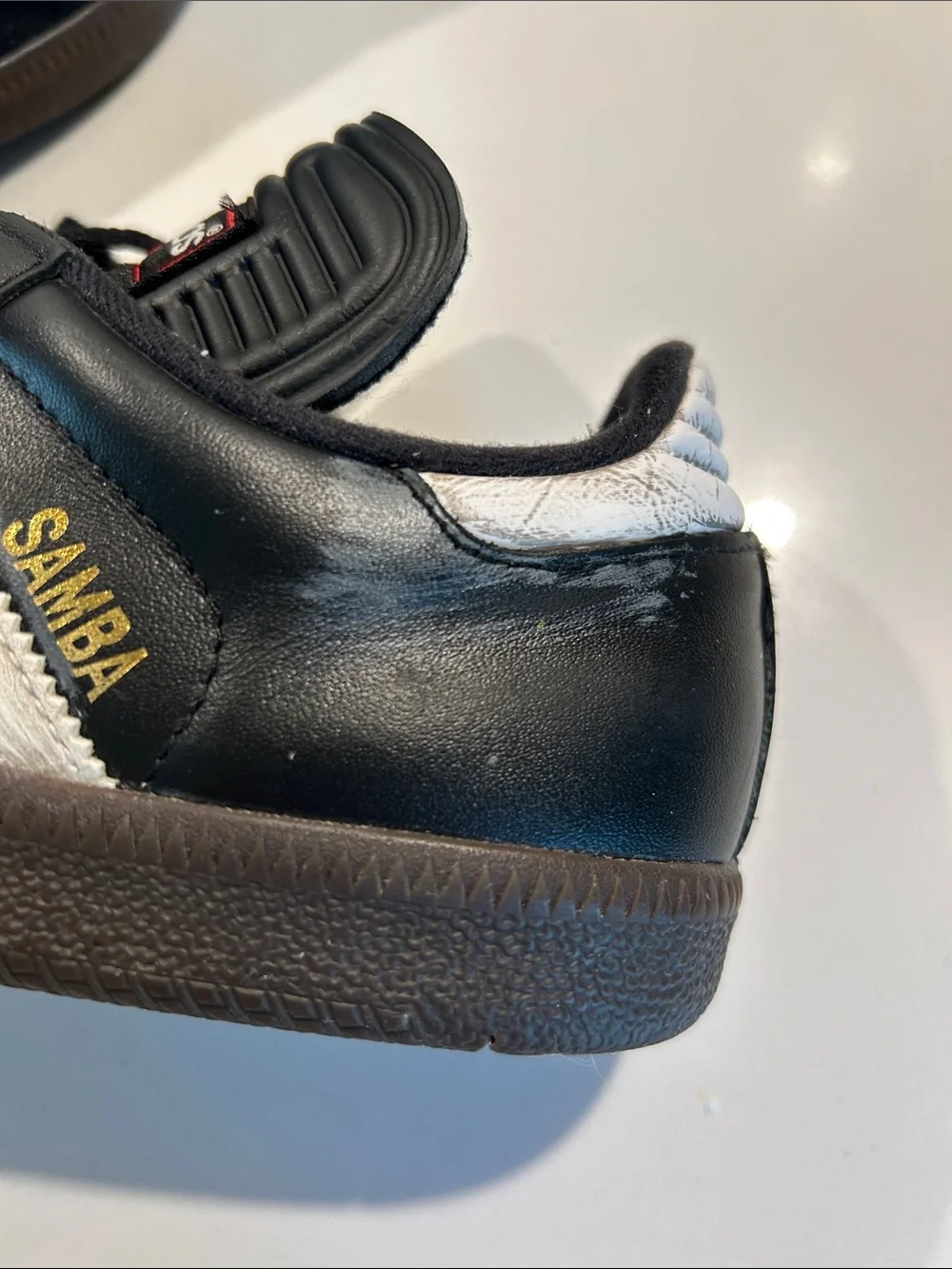 adidas Samba Black with White Stripes Sneakers - perfect treads